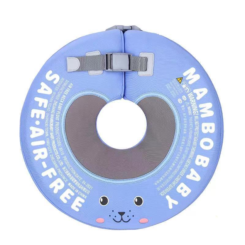 Mambobaby Spa Baby Neck Float — Non-Inflatable Neck Ring for Bath & Pool, 0–12 Months
