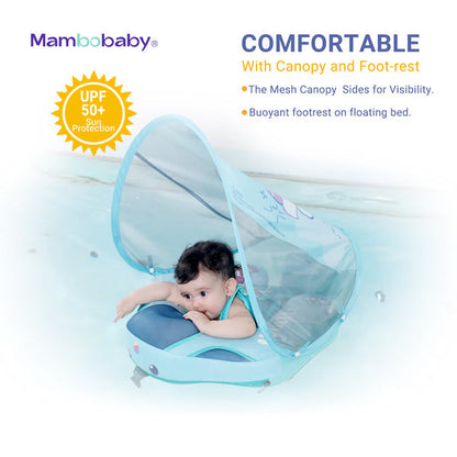 Mambobaby KuKuKiKi Baby Float — Non-Inflatable Chest Float, 3–24 Months