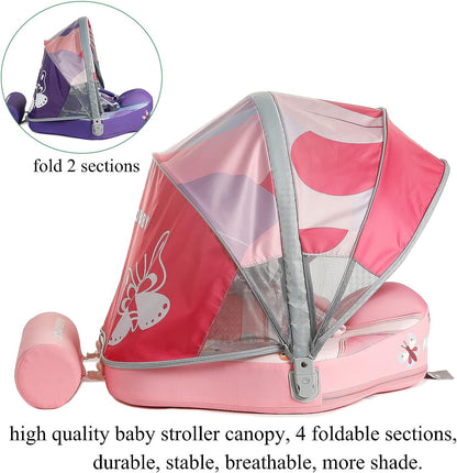 Mambobaby Animal Series Baby Float — Non-Inflatable Chest Float, Luxe Edition, 3–24 Months