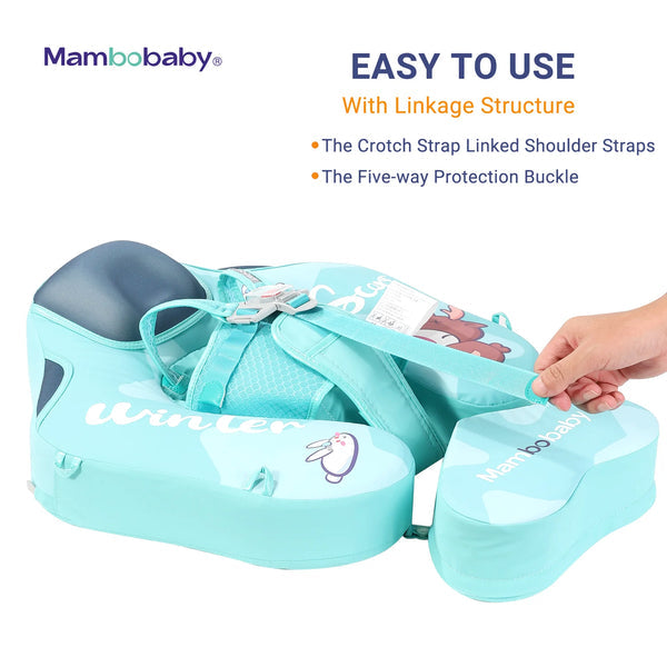 Mambobaby KuKuKiKi Baby Float — Non-Inflatable Chest Float, 3–24 Months