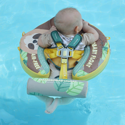Mambobaby Sloth — air-free baby float with no pump and no valve — view 4.