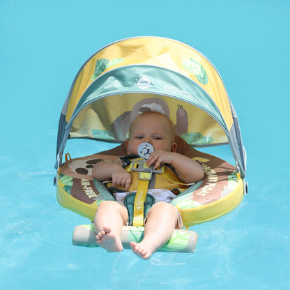 Mambobaby Sloth — air-free baby float with no pump and no valve — view 2.