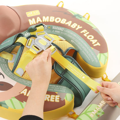 Mambobaby Sloth — air-free baby float with no pump and no valve — view 8.