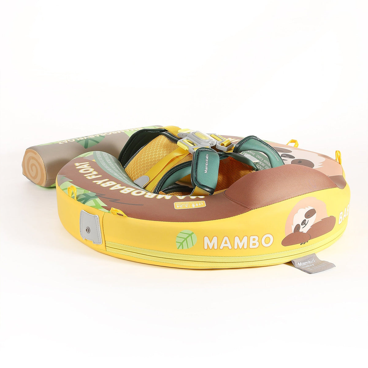 Mambobaby Sloth — air-free baby float with no pump and no valve — view 10.