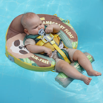 Mambobaby Sloth — air-free baby float with no pump and no valve — view 6.