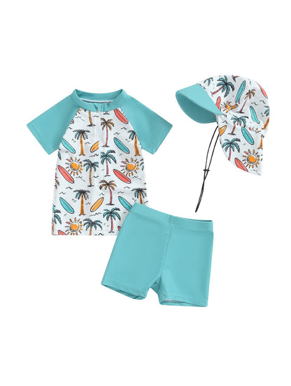 Mambobaby Kids UV Swim Set — Sun-Protective Swimsuit, 6 Months – 4 Years