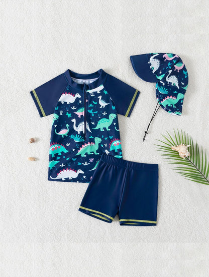 Mambobaby Kids UV Swim Set — Sun-Protective Swimsuit, 6 Months – 4 Years