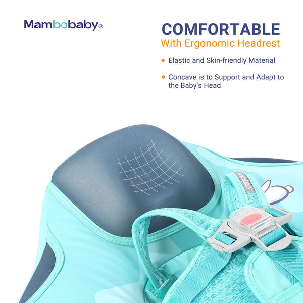 Mambobaby KuKuKiKi Baby Float — Non-Inflatable Chest Float, 3–24 Months
