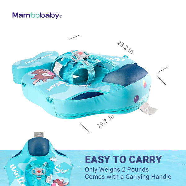 Mambobaby KuKuKiKi Baby Float — Non-Inflatable Chest Float, 3–24 Months