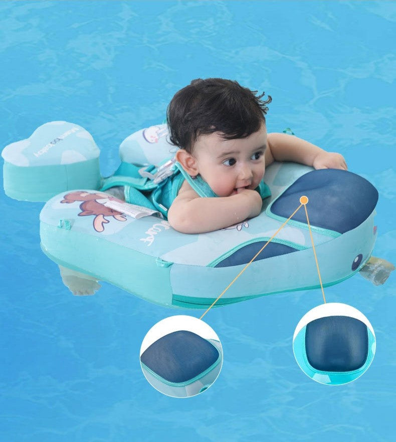 Mambobaby KuKuKiKi Baby Float — Non-Inflatable Chest Float, 3–24 Months