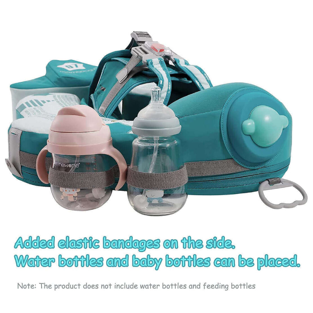 Mambobaby Airplane Toddler Float with Canopy — air-free baby float with no pump and no valve.