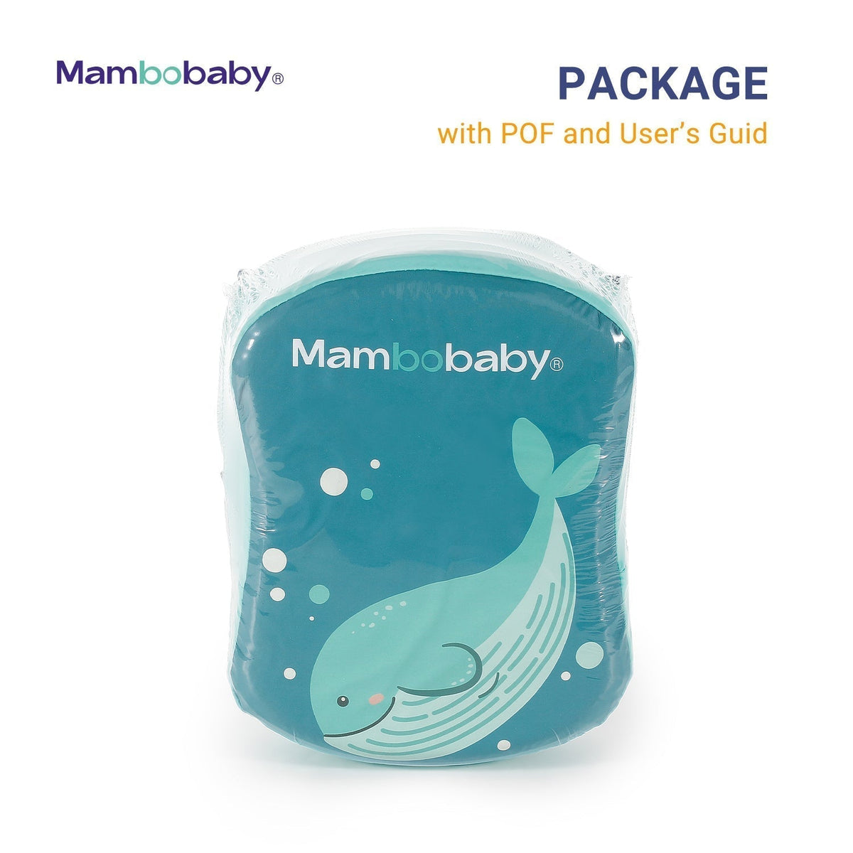 Everything included in the box: Mambobaby™ Back Float and Safety Strap.