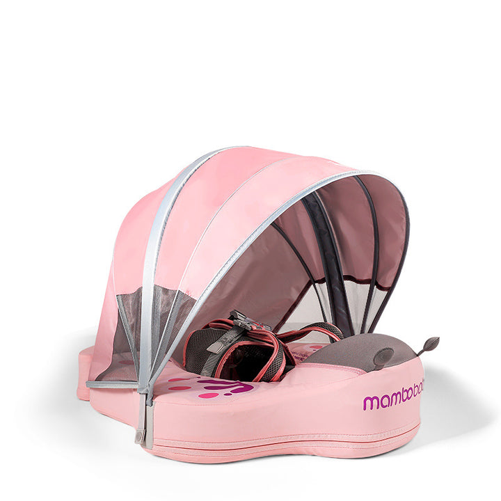 Mambobaby Bee Edition — air-free baby float with no pump and no valve — view 2.