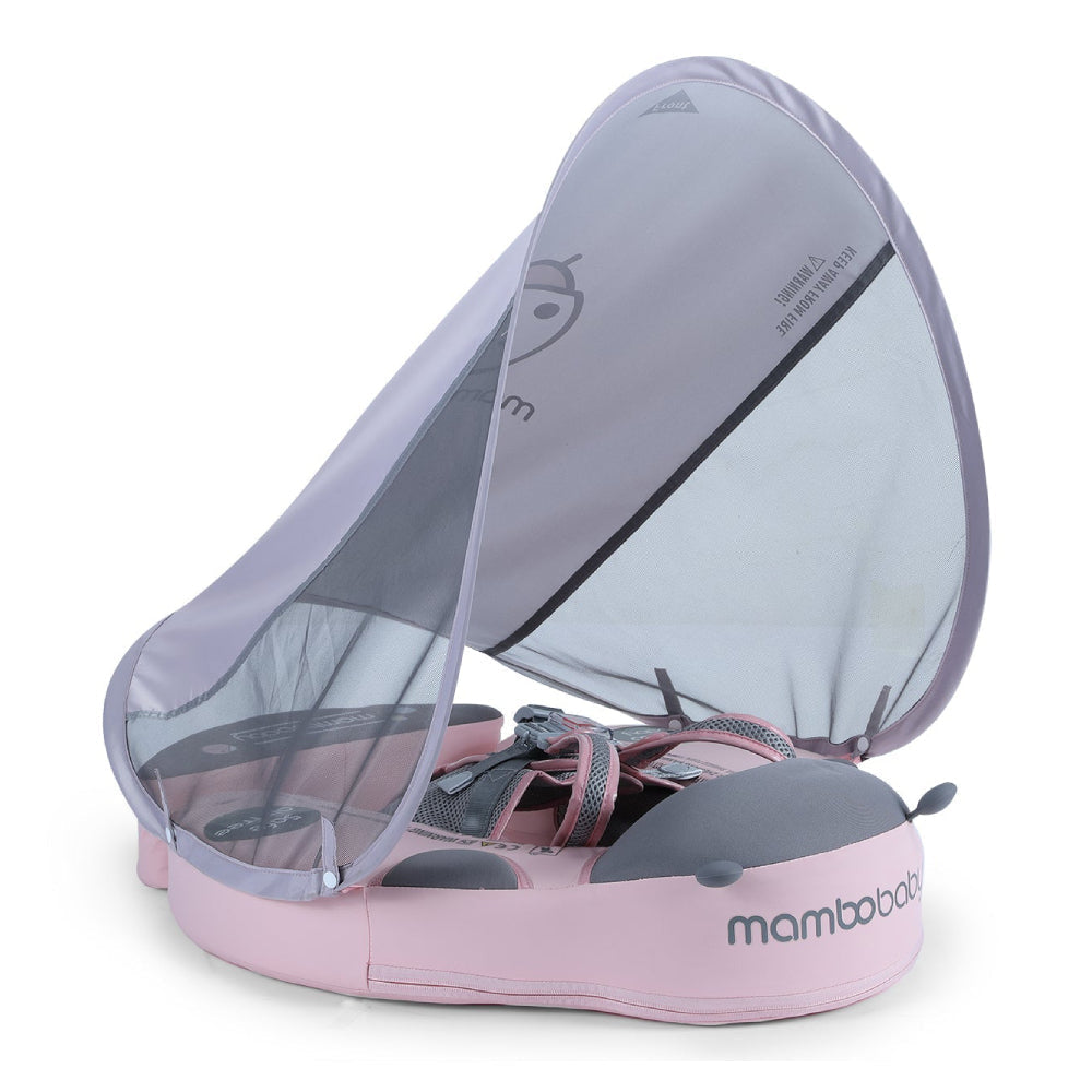 Mambobaby Ladybug — air-free baby float with no pump and no valve.