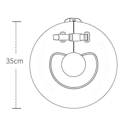 Size and weight guide for the Mambobaby Floral air-free baby float.