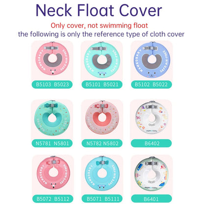 Mambobaby™ Neck Float Replacement Cover — Soft, skin-friendly fabric cover for infant neck swim rings.