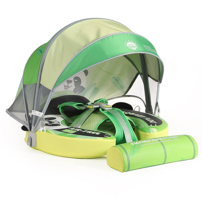 Mambobaby Panda — air-free baby float with no pump and no valve — view 3.