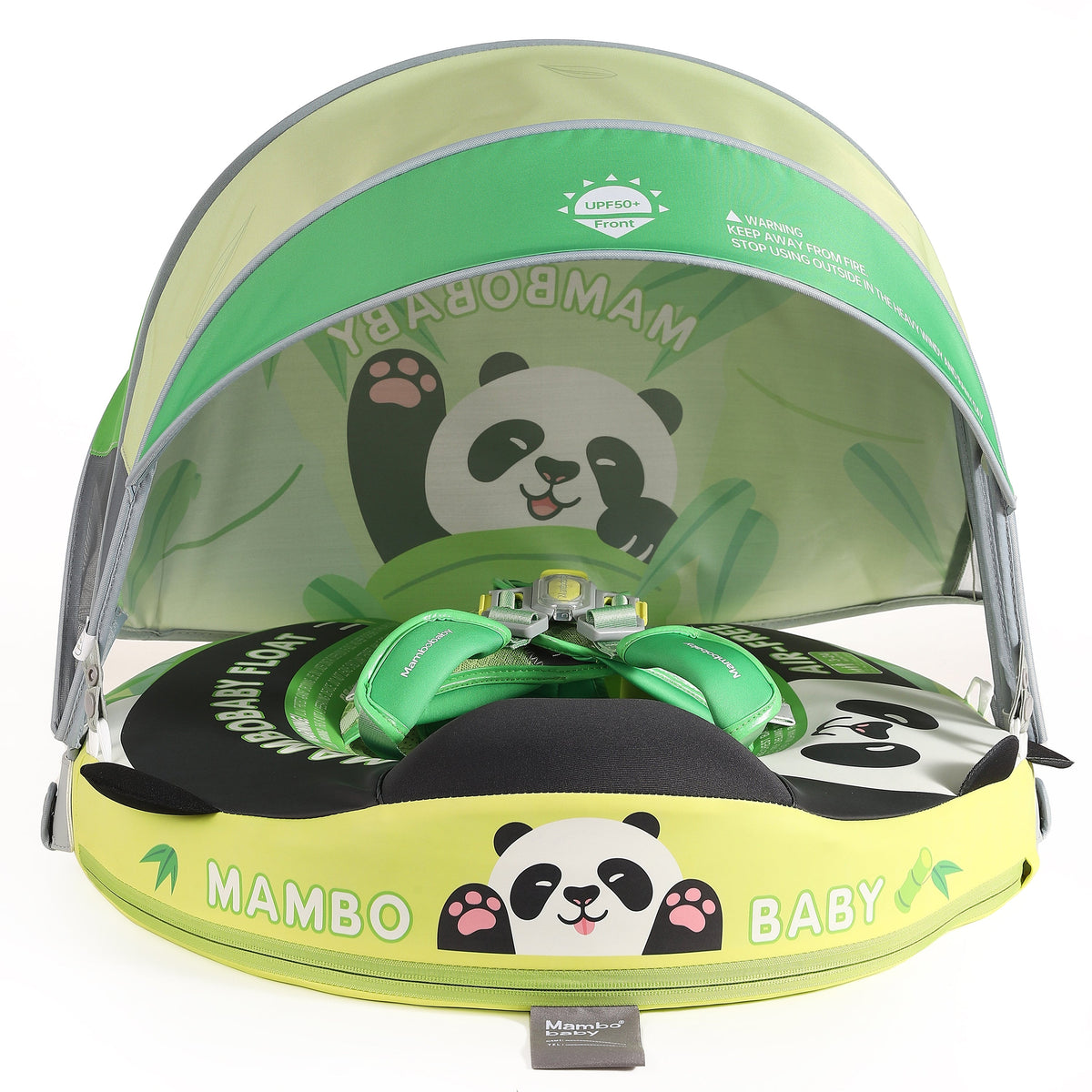 Mambobaby Panda — air-free baby float with no pump and no valve — view 4.