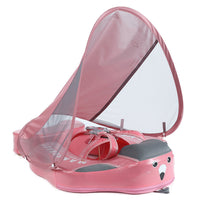 Mambobaby Pink Flamingo Baby Float — Non-Inflatable Chest Float, 3–24 Months