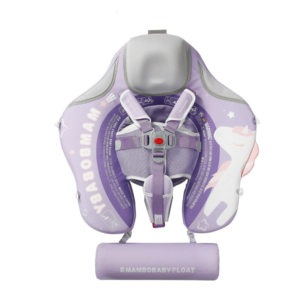Mambobaby Unicorn — air-free baby float with no pump and no valve.